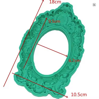Frame Ornate Silicone Mold