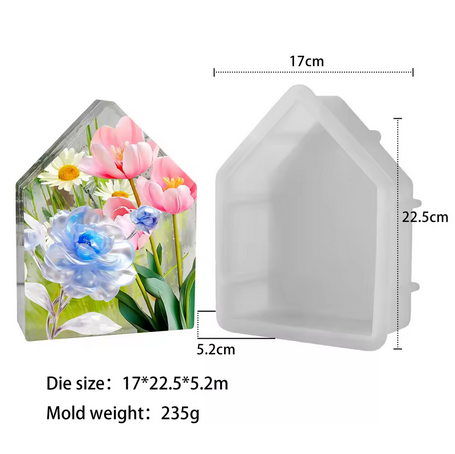 House Archetechtural Silicone Mold