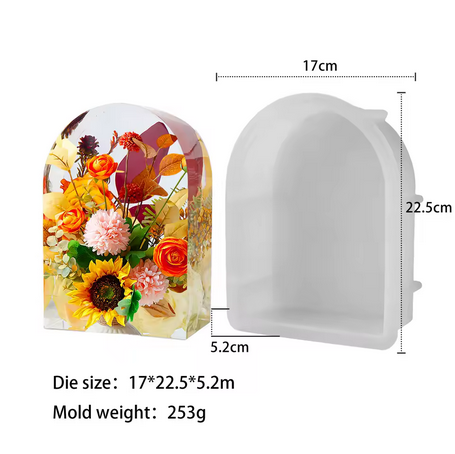 House Rounded Archetechtural Silicone Mold