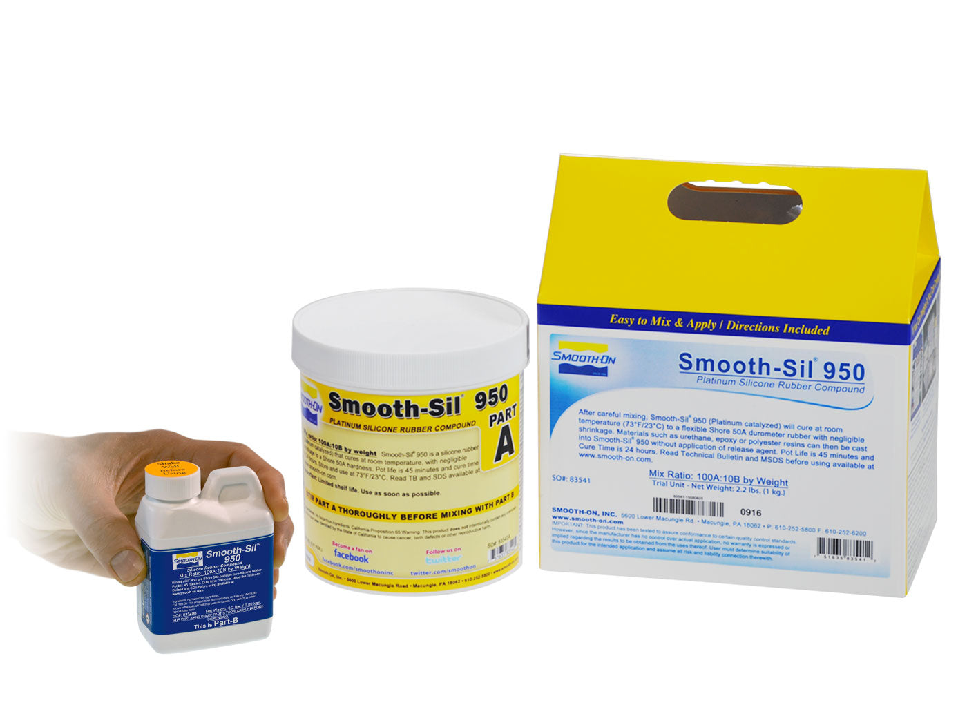 Serie Smooth‑Sil™ segura para alimentos