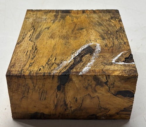 Spalted Tamarind Bowl Blank 6 x 6 x 3