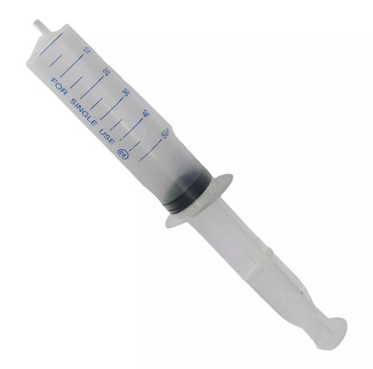 Jeringa graduada de 50 cc (vacía)