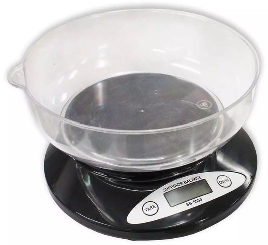 Báscula de sobremesa digital profesional 5kg x 1g