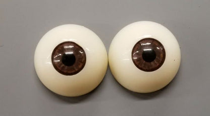 Acrylic Eyes 30mm Brown (Pair)