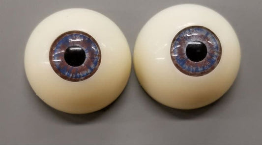 Ojos Acrílicos 30mm Morados (Par)