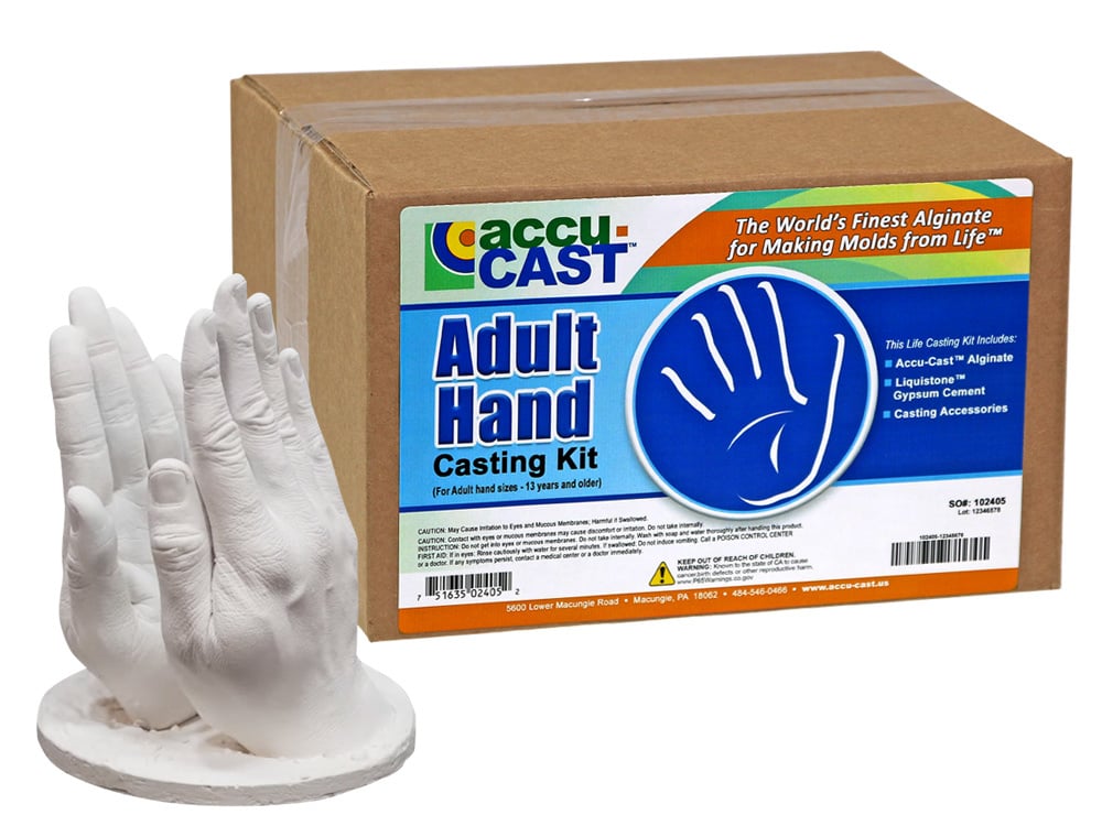 Adult Hand Casting Kit Alginate