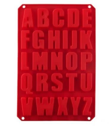 Letra del alfabeto 2" Molde de silicona
