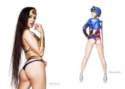 Alvarado’s Cosplay Pin-ups