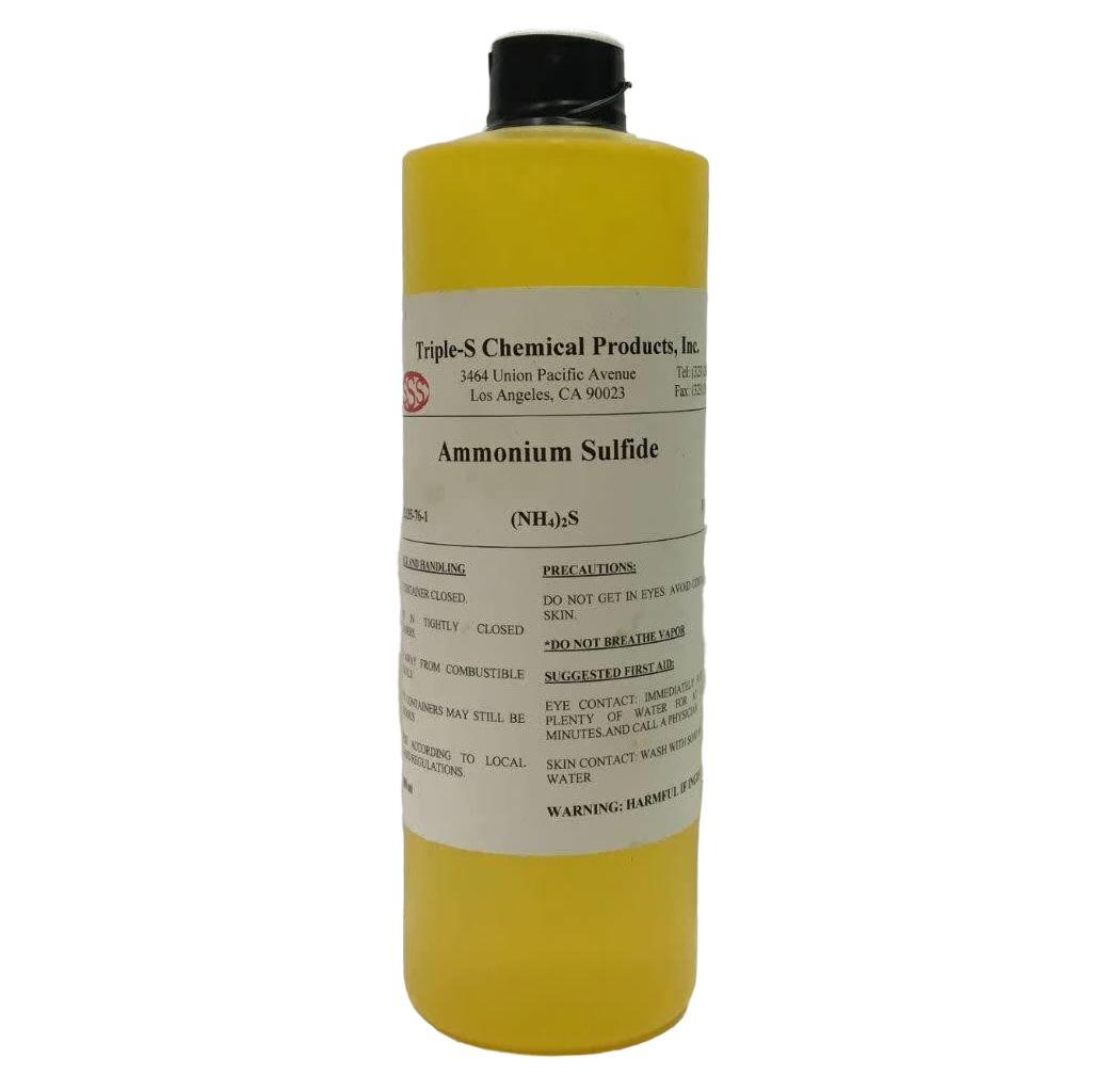 Ammonium Sulfide Solution Nh2 2s 500ml The Compleat Sculptor The Compleat Sculptor Inc