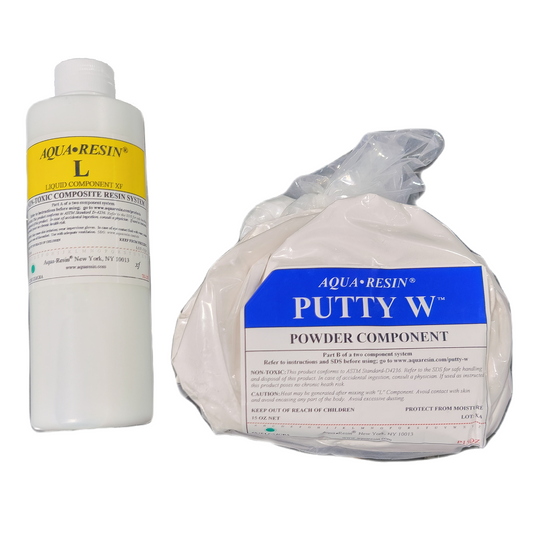 Kit Aqua-Resin PUTTY W™ de 23 oz