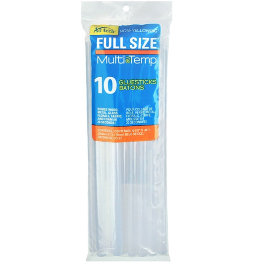 Glue Sticks Multi Temp 10''x7/16'' 10pc