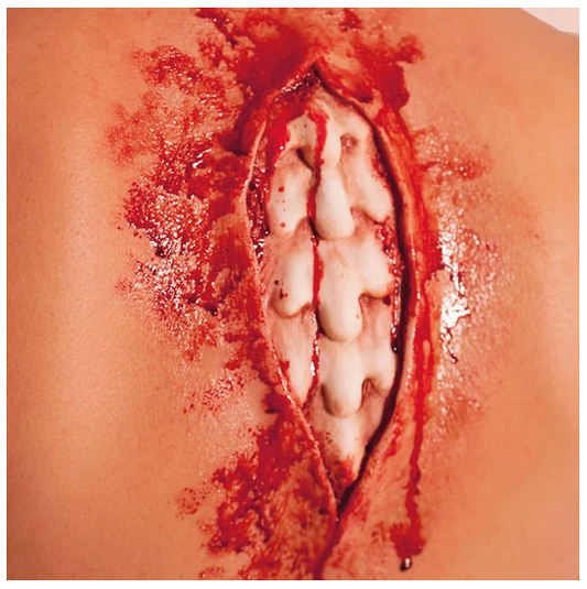 Exposed Spine - B2 Silicone Prosthetic