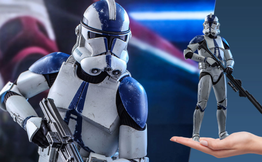 Battalion Clone Trooper Sixth Scale Figure - Star Wars: The Clone Wars