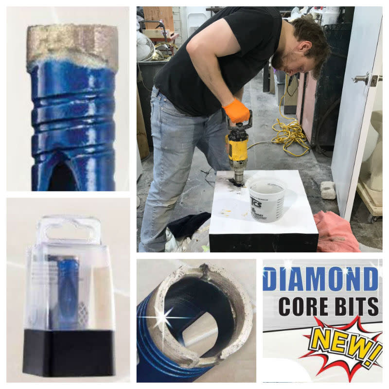 Blu Diamond Tile Core Bits