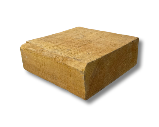 Butternut Carving Block - 6" x 6" x 2" #195001