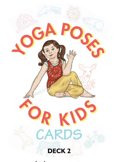 Tarjetas de posturas de yoga para niños