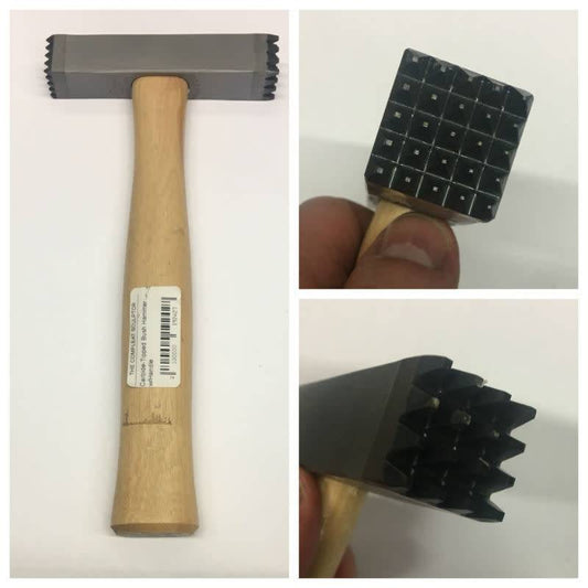 Carbide-Tipped Bush Hammer w/Handle
