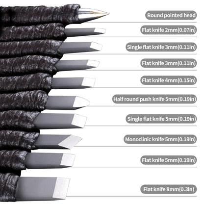 Carbide Stone Carving Kit 10pc