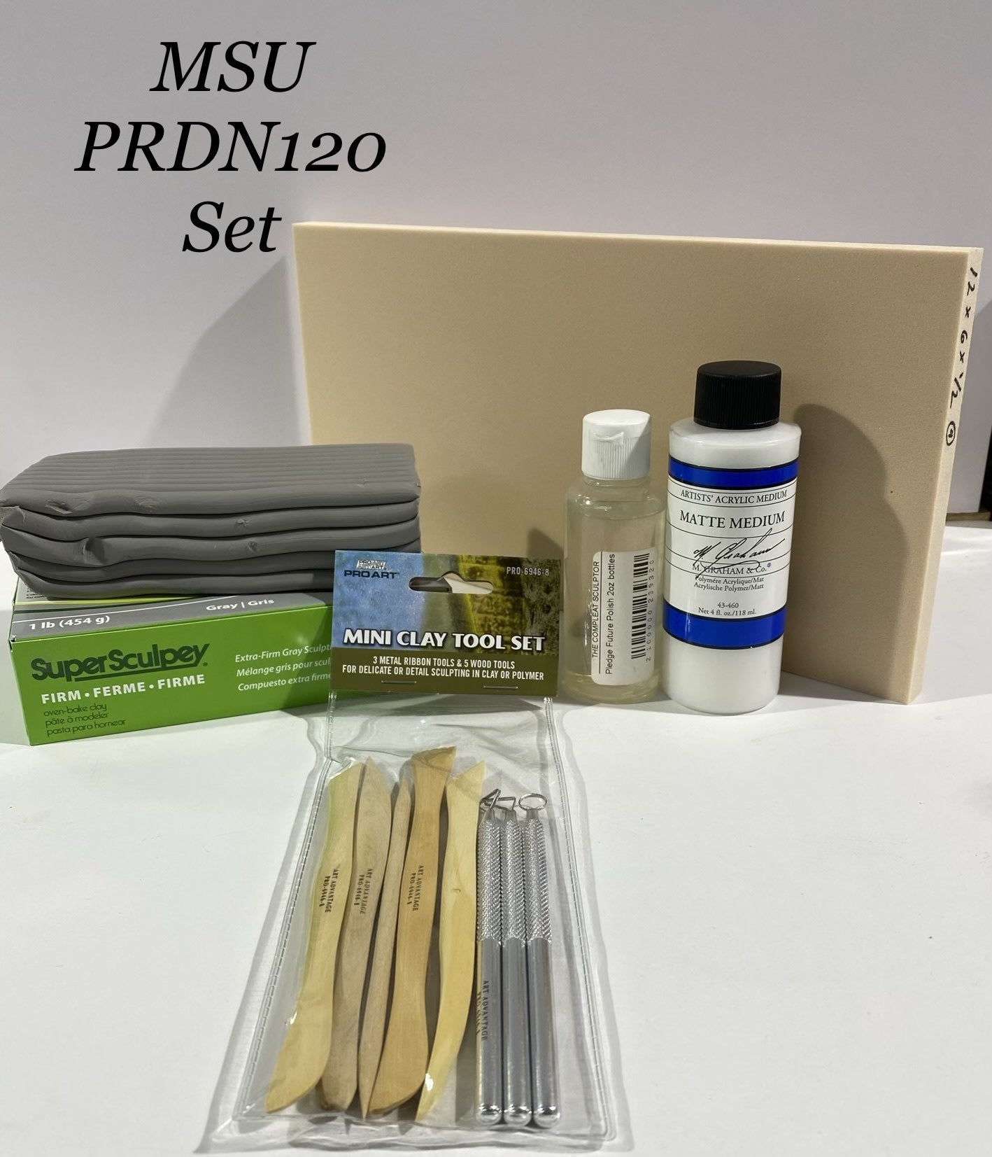 MSU Panico PRDN120 Flatware Modeling Kit