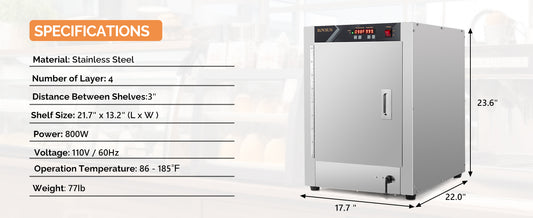 Industrial Clay Warming Oven 24x22x17