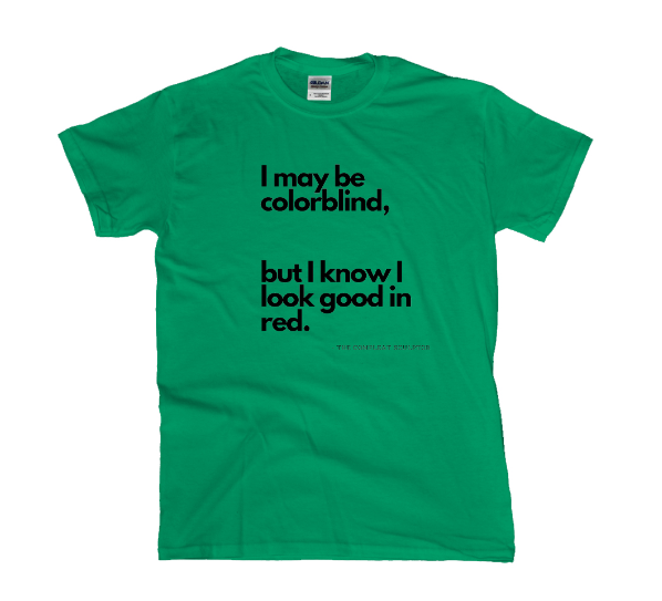 T-Shirt Color Blind