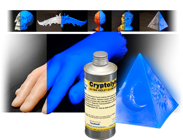 Cryptolyte™ Blacklight Reactive Pigment 1oz (0.06 lbs. / 0.03 kg.)