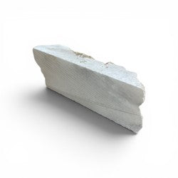 Mario's Italian White Translucent Alabaster Cut Block 3lb 2x3x8.5