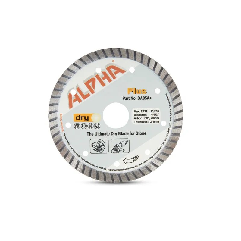 Alpha® Plus Diamond Blades