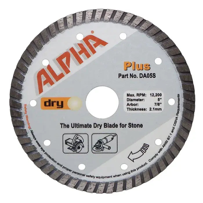 Alpha® Plus Diamond Blades
