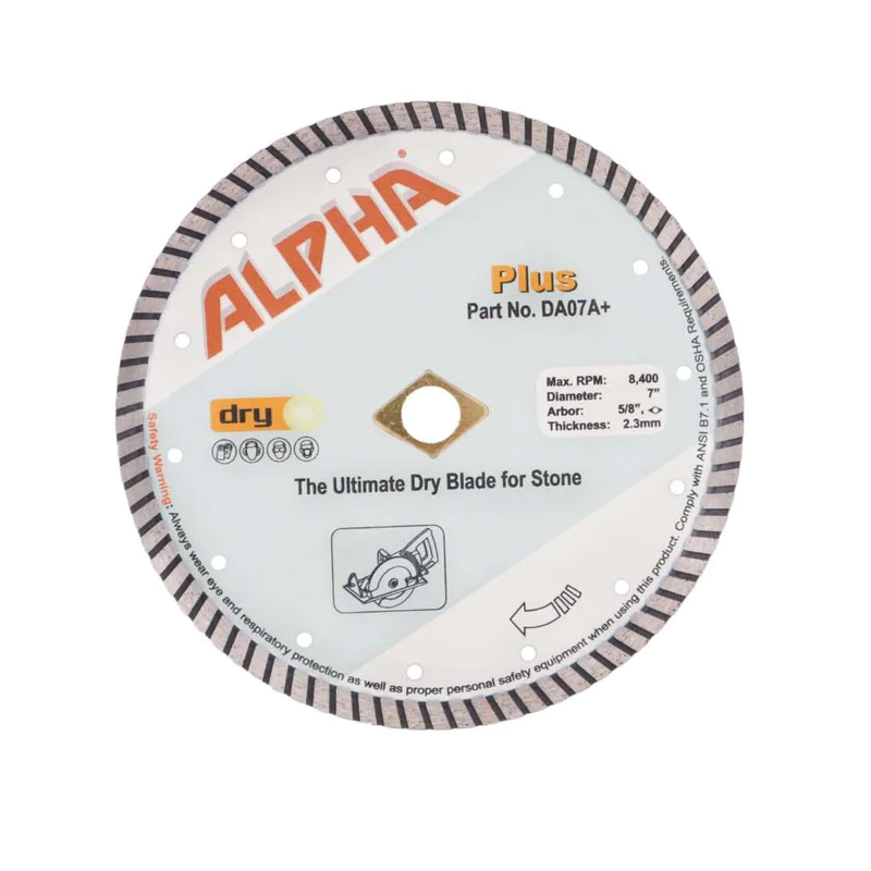 Alpha® Plus Diamond Blades