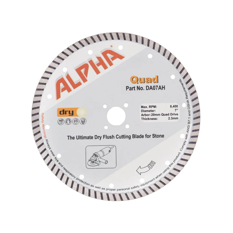 Alpha® Quad Diamond Blades