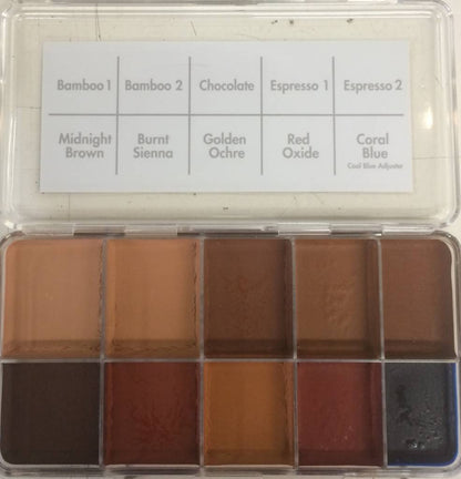 Skin Illustrator Dark Flesh Palette