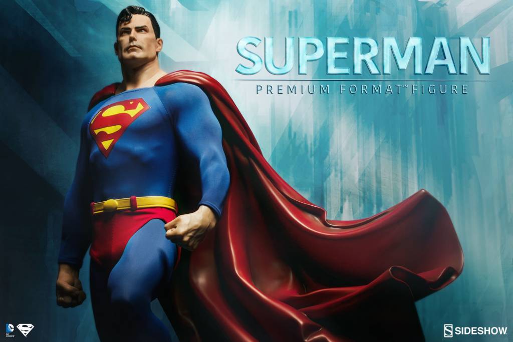 Figura Superman formato premium de Sideshow Collectibles