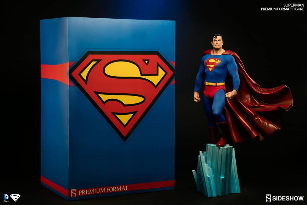 Figura Superman formato premium de Sideshow Collectibles