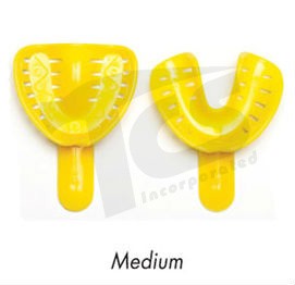 Bandejas Dentales Medianas Amarillas (Juego de 2)
