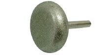 Borde de radio de fresa de diamante, grano 1-1/2'' X 80 (vástago de 1/4'')