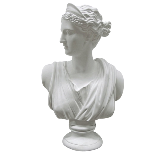 Diana Plaster Bust