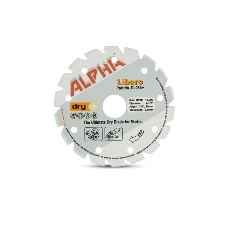 Alpha® Libero Diamond Blades