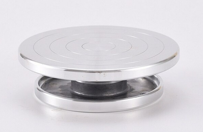 Rueda de cerámica de doble cara de 15 cm, rueda giratoria de aluminio para bandas