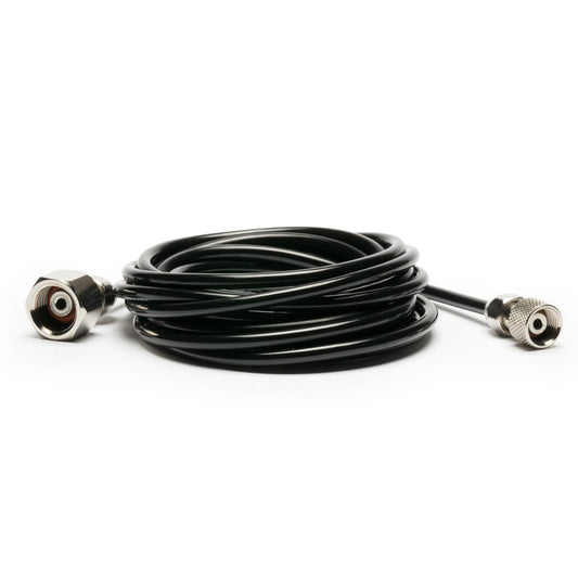 6' Straight Shot Airbrush Hose with Iwata Airbrush Fitting and 1/4" Compressor Fitting