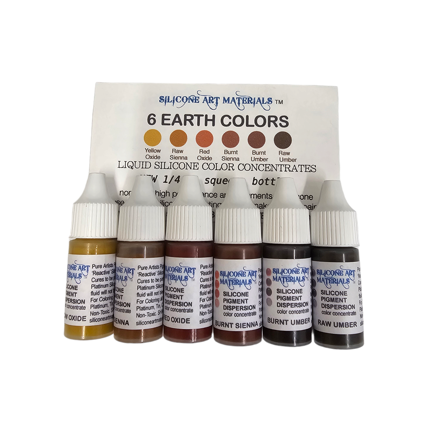 SAM Dispersion Earthtone 7ml 6pc Set - The Compleat Sculptor – The ...