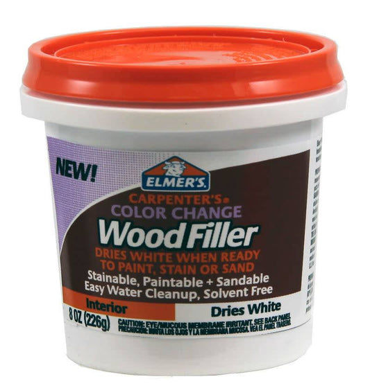 Carpenter's® Color Change Wood Filler Dries White - 8oz