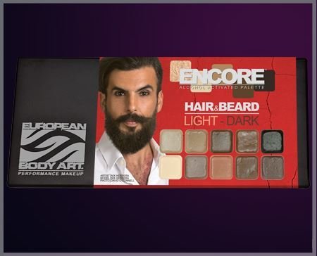 Paleta Encore para cabello y barba, de claro a oscuro