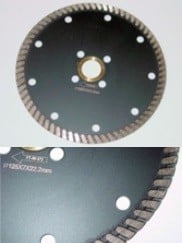 7'' Excel Turbo Diamond Blade w/ Flush Cut Adaptor