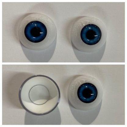 Acrylic Eyes 20mm Dark Blue (Pair)