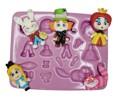 F#42 Enchanted Alice World Silicone Mold