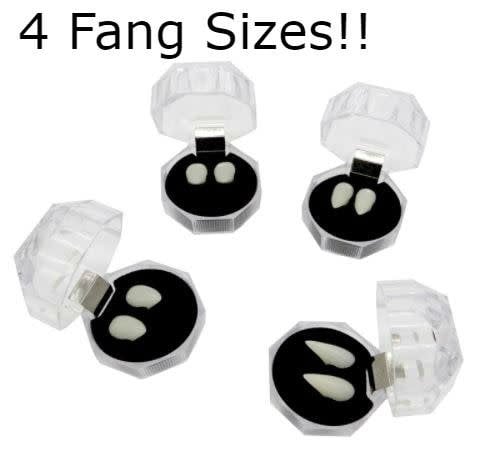 Acrylic Fangs Large (17mm)