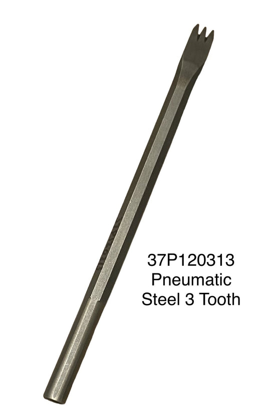 Steel Pneumatic Tooth Chisels (1/2" Shank)
