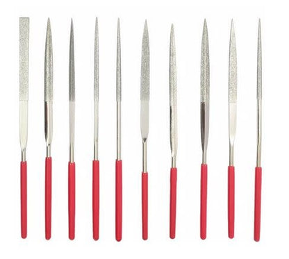 Medium Diamond Needle File Set Fine 10pc