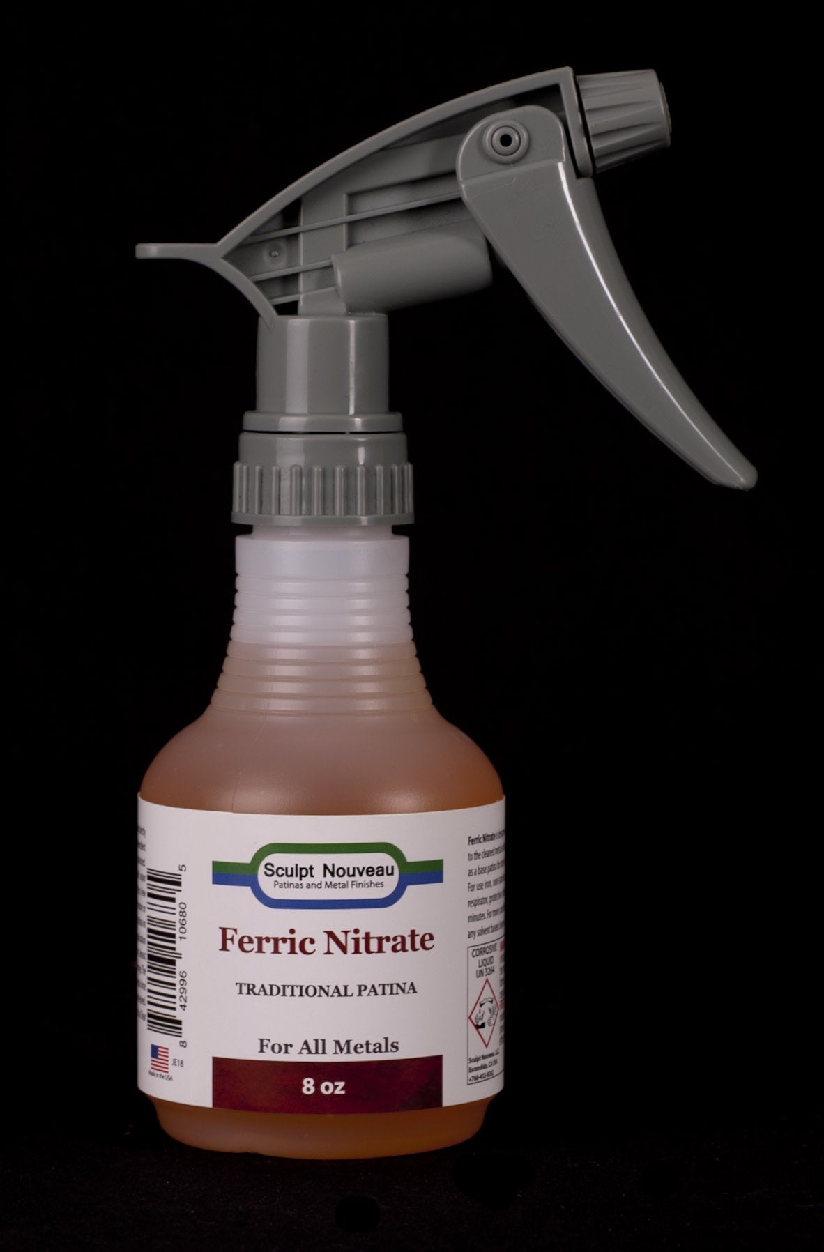 Traditional Ferric Nitrate Patina
